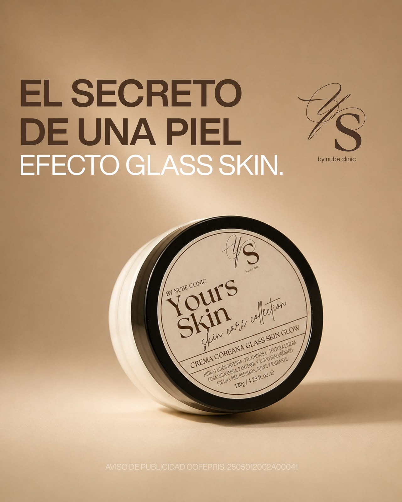 Crema coreana Glass Skin Glow